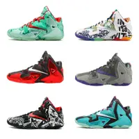 在飛比找蝦皮購物優惠-朵朵安 免運 Nike LeBron 11中幫 LBJ11 