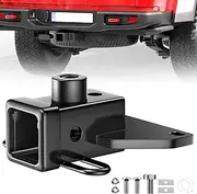 PICURA 13434 Class 3 Trailer Hitch Receiver for Jeep Gladiator JT(2020-2024),2 inch Tow Hitch with Anti-Rust Gloss Powder Coat Compatible with Ball Racks, Cargo Racks, Bike Racks, Tow Hooks