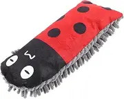 Dog Molar Chew Plush Ladybird Shape Soft Stuffed Puppy for Dogs Safe Engaging Cartoon Design for Chewing Teething