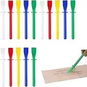 NIIIYTYB 15PCS Silicone Glue Brush and Plastic Spreader Tool Set Applicators for Epoxy Woodworking Crafts Adhesive Application Flatback Projects Durable Easy-to-Clean Glue Brushes and Spreaders