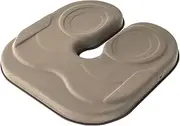 EXGEL The Owl Standard U Brown Cushion, Office, Postpartum, U-Shaped, Popular, Coccyx, Made in Japan, Chair, Zabuton, Gel Cushion, Urethane, Coccyx Cushion