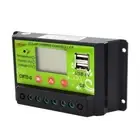 Intelligent PWM 10A/20A Solar Panel Charge Controller Regulator LCD 12V 24V JU