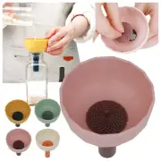 Portable Mini Funnels Oil Hopper Filter Pour Wine Liquid Separate Filter Oil