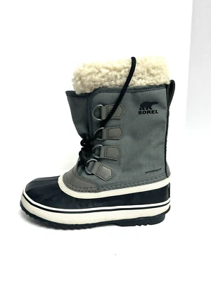 Sorel Womens Winter Carnival Waterproof Boot Gray Size 5.5 M