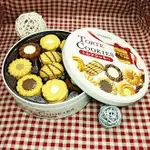 北日本歐風禮盒 鐵盒餅乾 BOURBON TORTE COOKIES 丹麥西點禮盒 330G