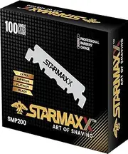 Razor Blades Club 100 Starmaxx SMP200 Single Edge Razor Blades