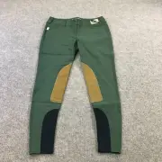 The Tailored Sportsman Ladies 30 R English Riding Pants Green Breeches NWT