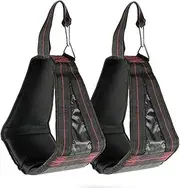 Fitness Ab Straps Hanging Ab Sling Abs Muscle Cantilever with Horizontal Bar Pull-Ups Hanging Sling Muscle Training Support with Hanging Legs Knee for Men and Women