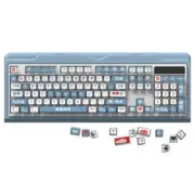 116Keys PBT Puddings Keycaps Translucents ASA Profile for Mechanical Keyboards