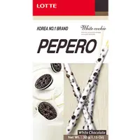 在飛比找樂天市場購物網優惠-LOTTE pepero 白巧克力棒32g【愛買】