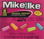 Mike and Ike Tropical Typhoon, 0.78 Ounce (Pack of 24)