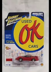 Johnny Lightning Bright Red 1997 Pontiac Firebird T/A WS6 1/64 Brand New