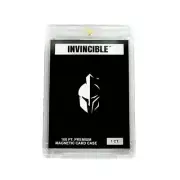 Ultra Premium 100 pt. Magnetic Card Case For Thick Mem / Jersey Cards Invincible