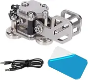 Generic CW Key Automatic Morse Telegraph Key Morse Practice Key Shortwave Radio Mini Morse Code Contact Keys Double Paddle Key