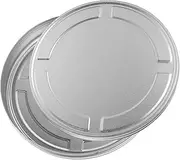 Generic Metal CD DVD Storage Case Round Organizer Space Saving Holder for Travel and Home Lightweight Compact Multi Disc Storage for DVDs Vcds and