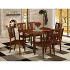 7 Pc Kitchen nook Dining set-breakfast nook and 6 Kitchen Dining ...