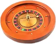 Roulette 18in Roulette Shots with Balls Pills Professional Precision Bearings Roulette with Single Zero Layout Roulette Table for Game Night Turntable