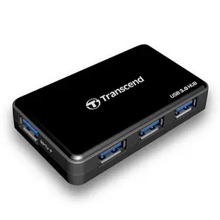 創見 Transcend 4埠 HUB 集線器 極速 USB 3.0 TS HUB3K 附變壓器 二年保固