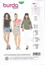 85 BURDA 6314: TOPS SIZE 8-18 SEWING PATTERN