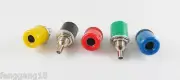 50 Amplifier Terminal Binding Post 4mm Banana Jack Panel Mount Connector 5 Color