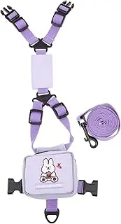 HOMOBABE Cat and Leash Outdoor Backpack for Dogs and Cats Ergonomic Design Comfortable Hanging Rope Tear-Resistant Pet Saddle Bag for