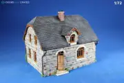 Drums and Crates 1/72 Stone House #1 in Belgian Ardennes Area