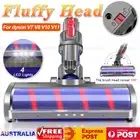 Fluffy Floor LED Soft Roller Cleaner Head Brush Vacuum For Dyson V7 V8 V10 V11