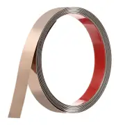 Molding Trim, Wall Trim Peel and Stick, 10Ft x 0.78inch, Mirrored Rose Gold