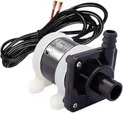 Outanaya 12V Mute Solar Water Pump Submersible Pump for Fish Tank Aquarium and Use Energy Saving Quiet Operation Reliable Water Recirculating Pump Versatile Freshwater