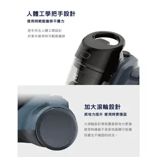 Electrolux伊萊克斯 氣旋式集塵盒吸塵器EC41-4DB