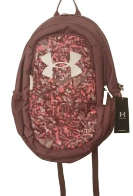 Under Armour Scrimmage 2.0 Backpack Plum PINK 15" Laptop Pouch Water Repel Tech