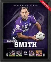 Cameron Smith Melbourne Storm Official Nrl Player Print Framed