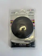 Sony D-FJ003 CD Walkman with AM/FM Tuner (Black)- New Sealed 2005