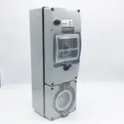 3 pin 10A RCD Protected Combination Outlet 4 Pole IP66 Switchboard Caravan Ca...