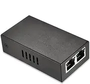 Mini Gigabit PoE Repeater 2 Port POE Ethernet Switch Repeater 100mbps, Extender 1 in 2 Out
