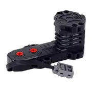 Motor Electric Assembled Block Toy Part Motor for High- Technical for Power Functions Black