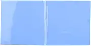 GPU CPU Chip Heatsink, 2PCS 100mm X 100mm X 1mm Cooling Thermal Conductive Silicone Pad for Graphic Cards,Graphic Chips, Etc
