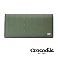 在飛比找PChome24h購物優惠-Crocodile Snapper布配皮系列長夾 0103-