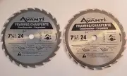 Avanti 7-1/4" 24 Teeth Circular Saw Blade. Set Of 2