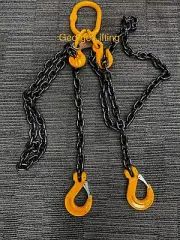 Chain Sling 2 Leg 10mm*3m WLL 5500kg G80 Chain Sling w/ Clevis hook & Shortening
