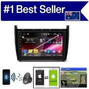 VW POLO 2010-2014 GPS WIRELESS APPLE CARPLAY ANDROID AUTO CAM DAB TPMS DVR ODB