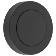 Blank Rose Round Matt Black