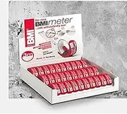 BMI 429351021 Pocket tape "Meter" in Blister Packaging, Multi-Colour, 3 m