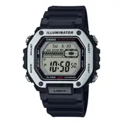 Casio MWD110H-1A Illuminator Black 100m Men's Multifunction Digital Sports Watch