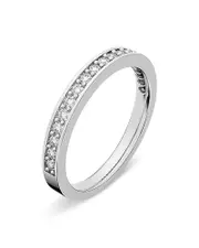 Swarovski Rare Pave Stack Ring in Rhodium Plated