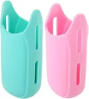 Healeved Pcs Curling Iron Holder Heat Resistant Mat Portable Hair Straightener Pad for Travel Home Use
