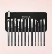 ZOEVA Complete Eye Brush Set (12 Make-up Brushes & Clutch) Discontinued