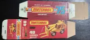 Matchbox Superfast #48 Sambron Jacklift '74-'76 Type J Repro Box