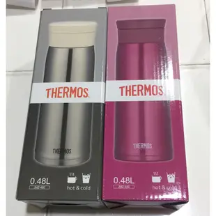 阿猴達可達 THERMOS 膳魔師 不銹鋼真空保溫杯 480ml JMZ-480 JMZ480 全新優惠中