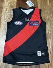 Anthony Mcdonald-Tipungwuti Hand Signed S JUMPER Essendon Under Armour 2020 BNWT